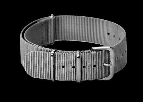 20mm Grey NATO Military Military Watch Strap