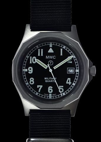 MWC G10 50m PVD Stealth with Battery Hatch, Solid Strap Bars and 60 Month Battery Life