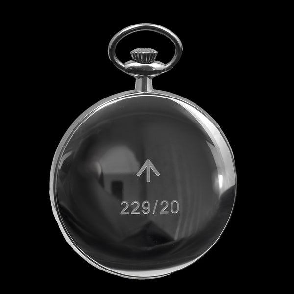 General Service Military Pocket Watch (Hybrid Movement with Black Dial) - We have 3 of these pocket watches reduced to clear which were used for photography and promotion purposes