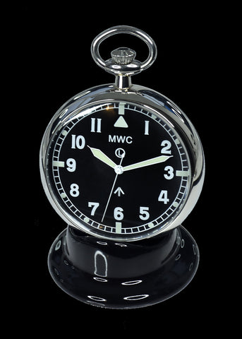 General Service Military Pocket Watch (Hybrid Movement with Cream Dial) - We have 3 of these pocket watches reduced to clear which were used for photography and promotion purposes