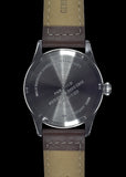 MWC Classic 40mm Cream Dial Stainless Steel Aviator Watch with Hybrid Movement and 100m Water Resistance